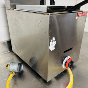 Fritador a Gas Flamemax de 1 Servicio en Acero Inoxidable - imagen 2