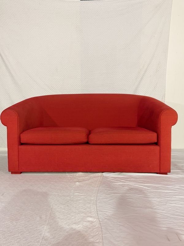 Sillón Rojo de Dos Cuerpos - Amplio y Resistente - imagen 1