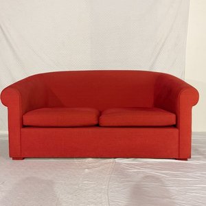 Sillón Rojo de Dos Cuerpos - Amplio y Resistente - imagen 1