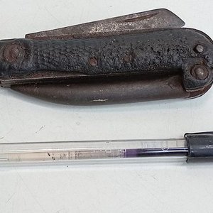 Navaja Marinera Antigua Inglesa con Desata Nudos - imagen 1