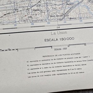 Mapa Topográfico de Pando, Instituto Geográfico Militar, Edición 1926 - imagen 4
