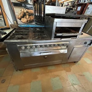 Cocina Industrial Acero Inoxidable con Plancha y Horno - imagen 4