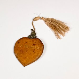 Espejo de Metal con Estuche de Cuero "La Mercería" - imagen 5