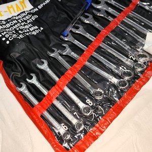 Juego de 14 Llaves Fijas y Estriadas "ALE-MAN" hasta 24mm - imagen 3