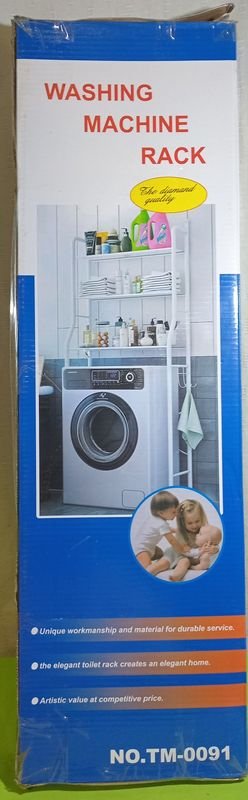 Rack Organizador para Lavadero en Metal y Caño