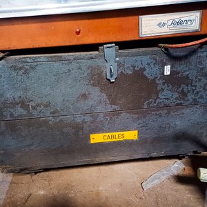 Cajón Baúl de Madera Tipo Cofre con Cerradura y Manija - imagen 2