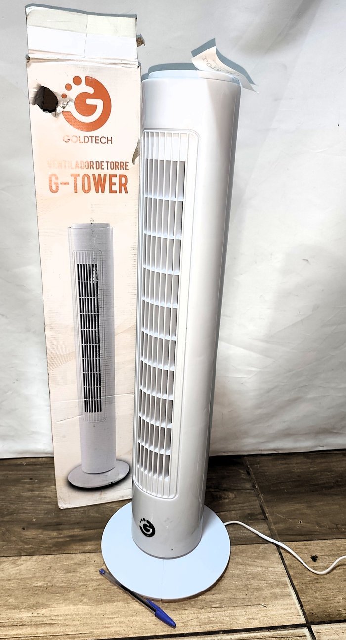 Ventilador de Torre Oscilante Goldtech G-Tower Nuevo en Caja