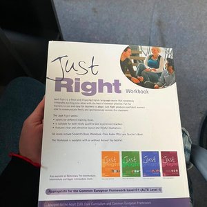 Workbook Just Right Advanced C1 Inglés - Cheryl Pelteret - imagen 2