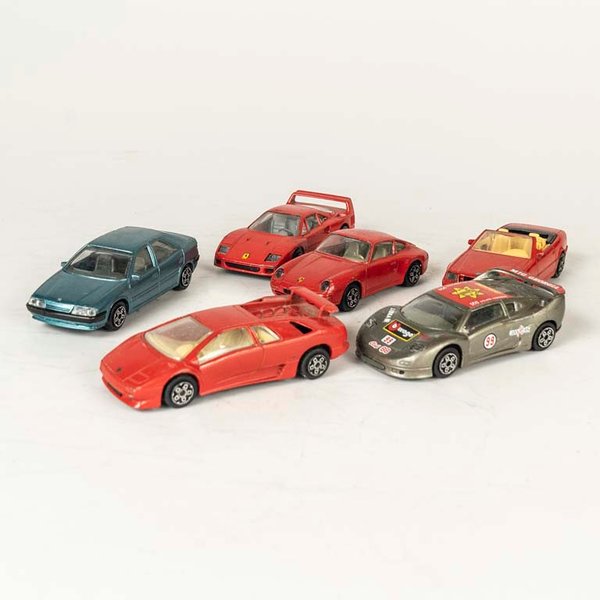 Colección 6 Autos Burago Escala 1:43