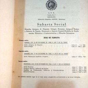 Lote de 3 publicaciones numismáticas: 2 catálogos de subastas y revista Numisma - imagen 4