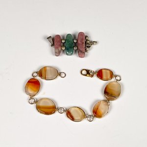 Lote anterior: Pulsera de Ágatas y Colgante con Piedras Naturales