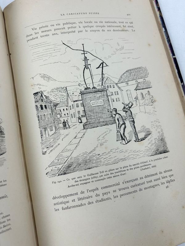 Libro de caricaturas en Alemania 1885 ilustrado edición original - imagen 8