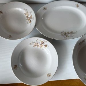 Juego de Vajilla Olmos Incompleto: 6 Platos Llanos, 3 Hondos, 1 Fuente y 1 Ensaladera - imagen 5