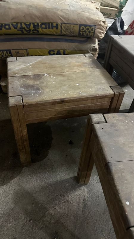 Bancos de madera usados - imagen 4