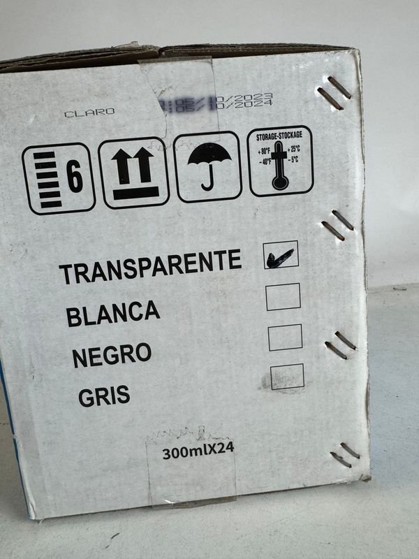 Silicona Transparente 24U - Precios por Caja - imagen 2