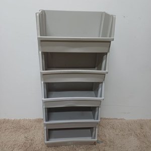 Set de 5 Organizadores Apilables Grandes Grises - imagen 2