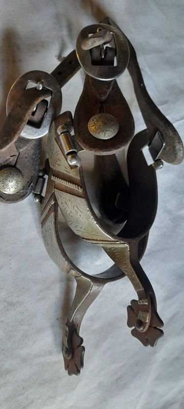 Espuelas de rodeo Norteamérica para coleccionistas - imagen 4