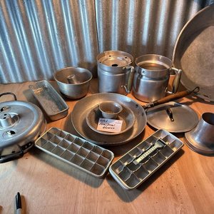 gran lote de piezas de aluminio - imagen 1