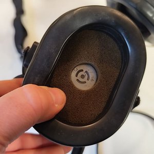Auriculares de Piloto Astrocom Americano con Micrófono de Garganta - imagen 2