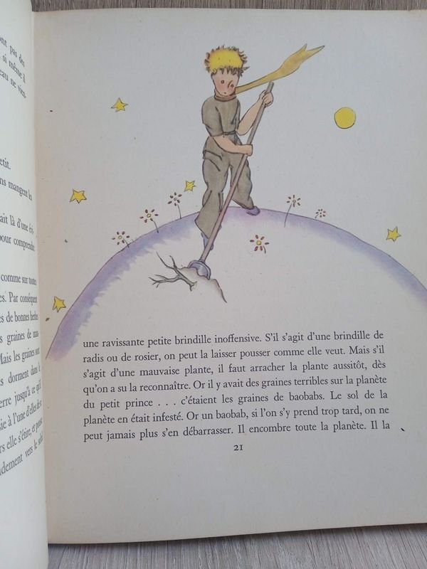 Libro de Primera Edición: EL PRINCIPITO de Antoine de Saint-Exupery - imagen 2