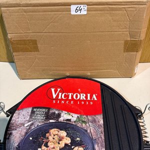 Set de 2 Planchas Victoria de Hierro Fundido Esmaltado - imagen 4