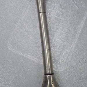 Bombilla Gruesa de Plata y Oro para Mate - imagen 7