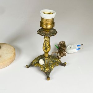 Tres lamparas de bronce diferentes - imagen 3