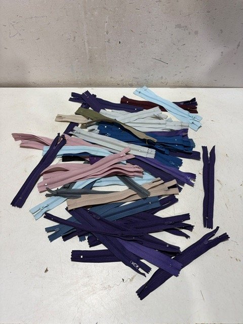 Lote de Cierres de 17 cm Varios Colores
