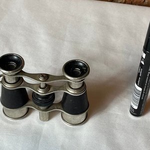 Lote siguiente: Binoculares Antiguos de Ópera con Estuche