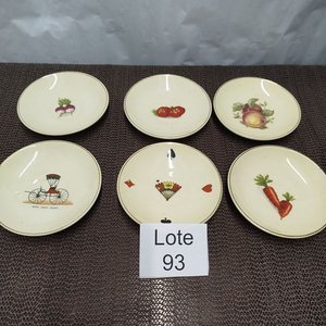 Lote anterior: Lozur Platos Decorativos Beige para Postre - Set de 6 Unidades