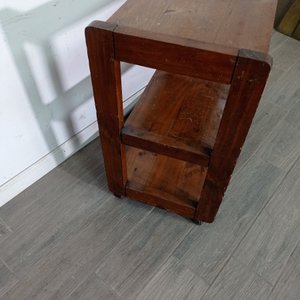Rack de Madera con Ruedas - 76x40x70cm - imagen 4