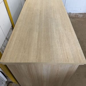Mostrador Mueble Madera Clara con Estantes y Tapa Desmontable - imagen 9