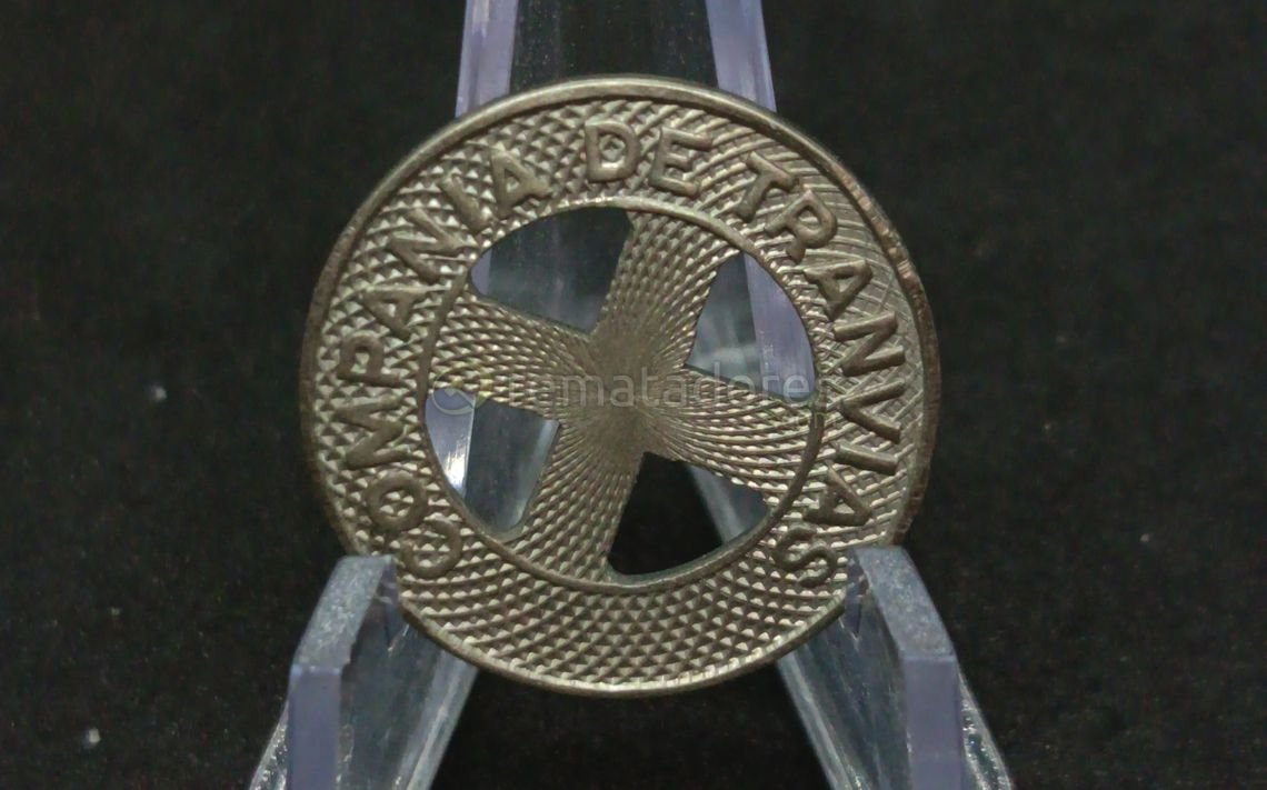 Moneda Antigua "Compañía de Tranvías Eléctricos"
