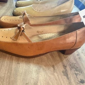Lote de 5 Pares de Zapatos de Cuero para Mujer - Artesanales Uruguayos - imagen 7