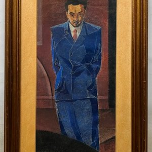 Obra "Personaje" de José Cuneo, Pastel sobre Papel - imagen 2