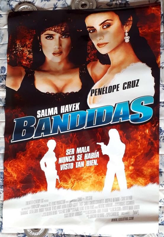 Poster Original "Bandidas" con Salma Hayek y Penélope Cruz (2006) - imagen 1