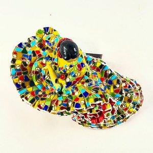 Figura Bailarina Española Colorida en Pasta, 20 cm - imagen 2