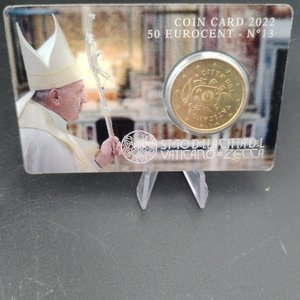 Moneda 50 EuroCent Vaticano 2022 "Pontificado de Papa Francisco" - imagen 3