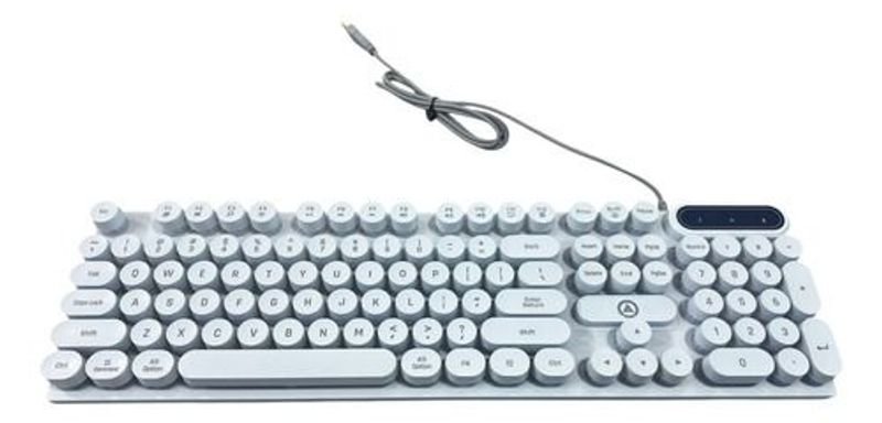 Teclado retroIluminado K500 - Teclados retro con iluminación LED - imagen 4