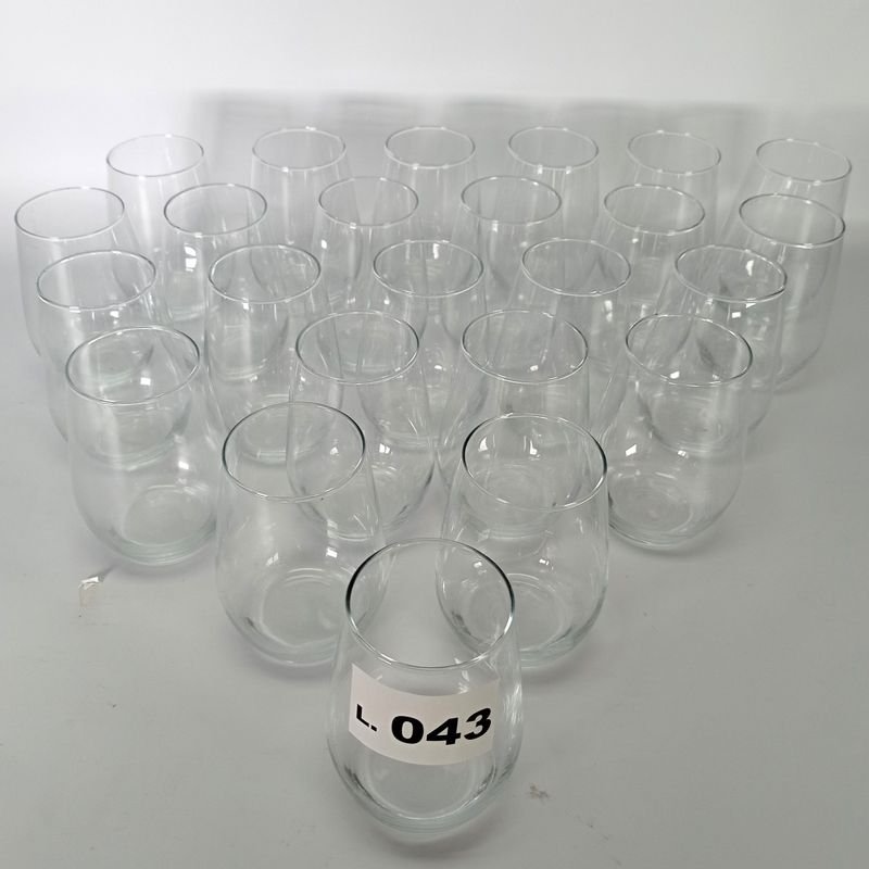 Vasos de vidrio claro en excelente estado - imagen 2