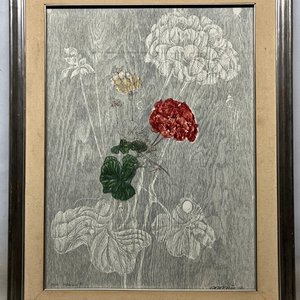 Grabado "Malvon" de Rimer Cardillo, Artista (A/P), 76x56 cm - imagen 2