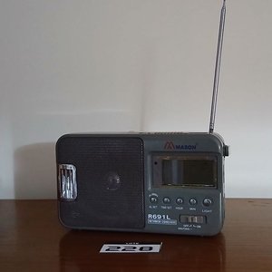 Radio Portátil Mason R691L Multifunción FM/TV/MW/SW con Reloj y Linterna - imagen 3