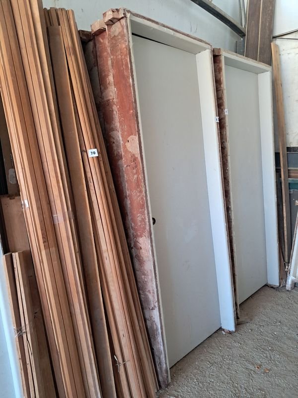 Puertas antiguas de cedro para decoración - imagen 2