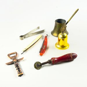 Lote anterior: Set de 7 Piezas: Campanilla, Pinza, Destapador, Raviolera y Más