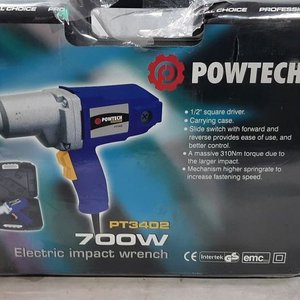 Lote anterior: Pistola de Impacto Eléctrica Powtech 700W PT3402 con Maletín