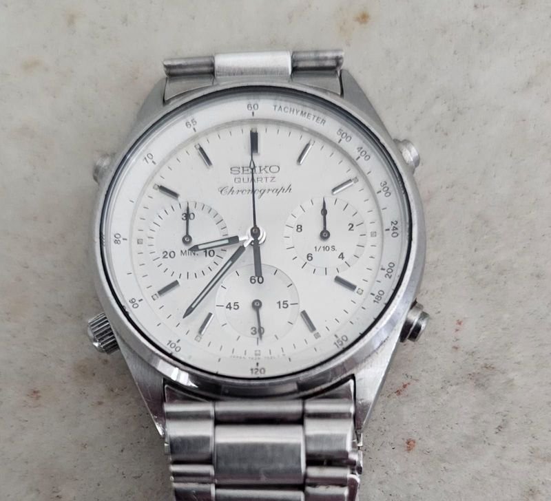 Reloj Seiko Quartz Chronograph Vintage 7A28-7020