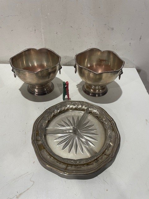 Centros de mesa en platina