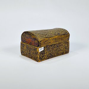 Lote anterior: Cofre Decorativo Cerámica Dorado Estilo Baúl Gótico