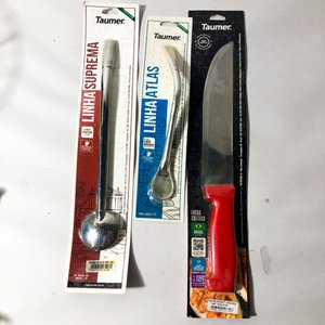 Set de Utensilios de Cocina y Mate: Bombillas, Pinza, Cuchillo y Soportes - imagen 4