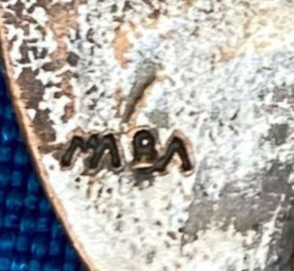 Medalla religiosa de Don Bosco, firmada MABA - imagen 7